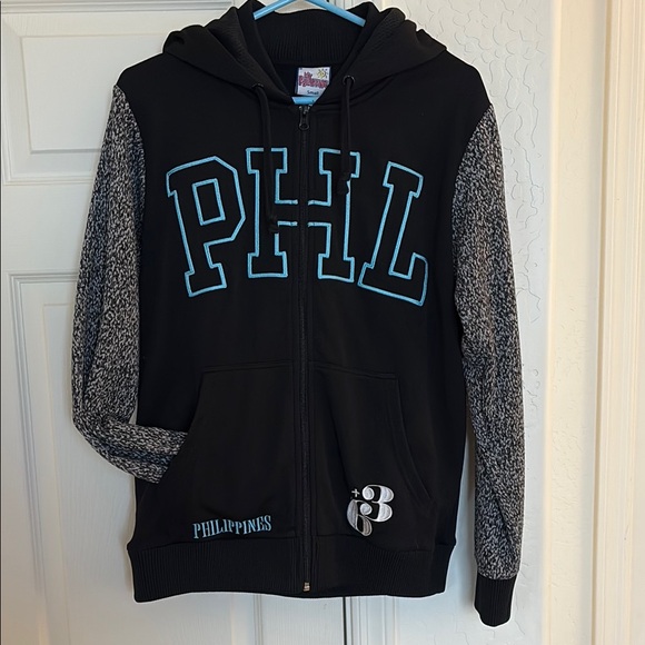 Black and Gray Kids Jacket - Picture 2 of 7